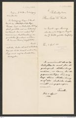 k.k. naturhistorisches Hofmuseum, Intendanzakten 1885-1896 (Hauer), Aktenzahl Z.227/1888, Seite 6